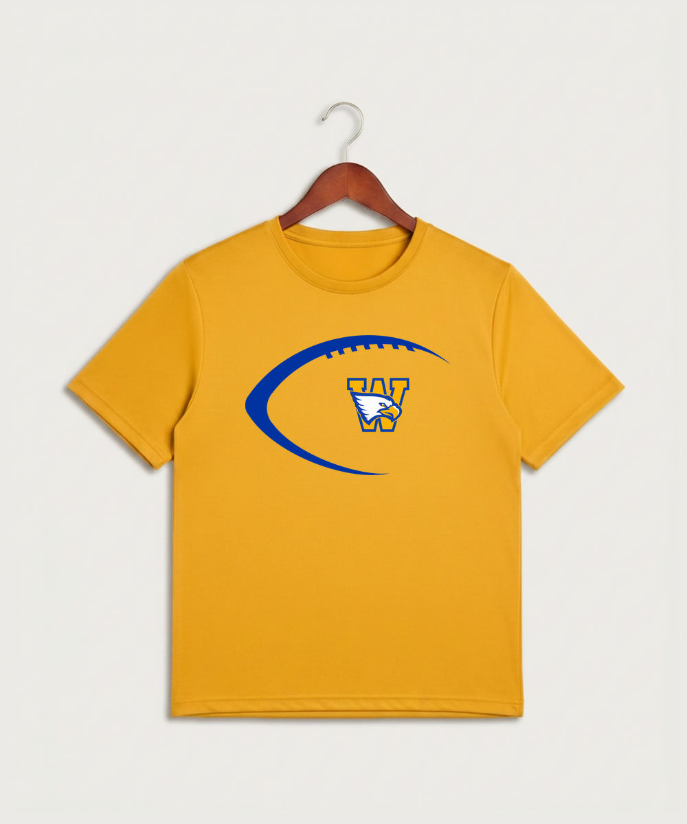 Windom Area High School Football (Boys) - Gold Sport-Tek PosiCharge Competitor Tee. ST350