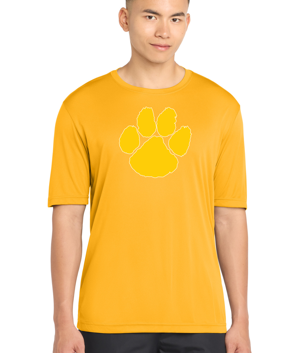 PEM Football - Gold Sport-Tek PosiCharge Competitor Tee. ST350