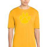 PEM Football - Gold Sport-Tek PosiCharge Competitor Tee. ST350