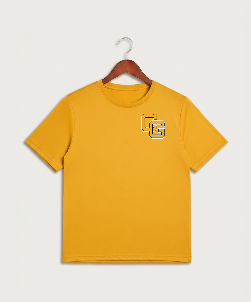 Clearbrook Gonvick High School Football (Boys) - Gold Sport-Tek PosiCharge Competitor Tee. ST350