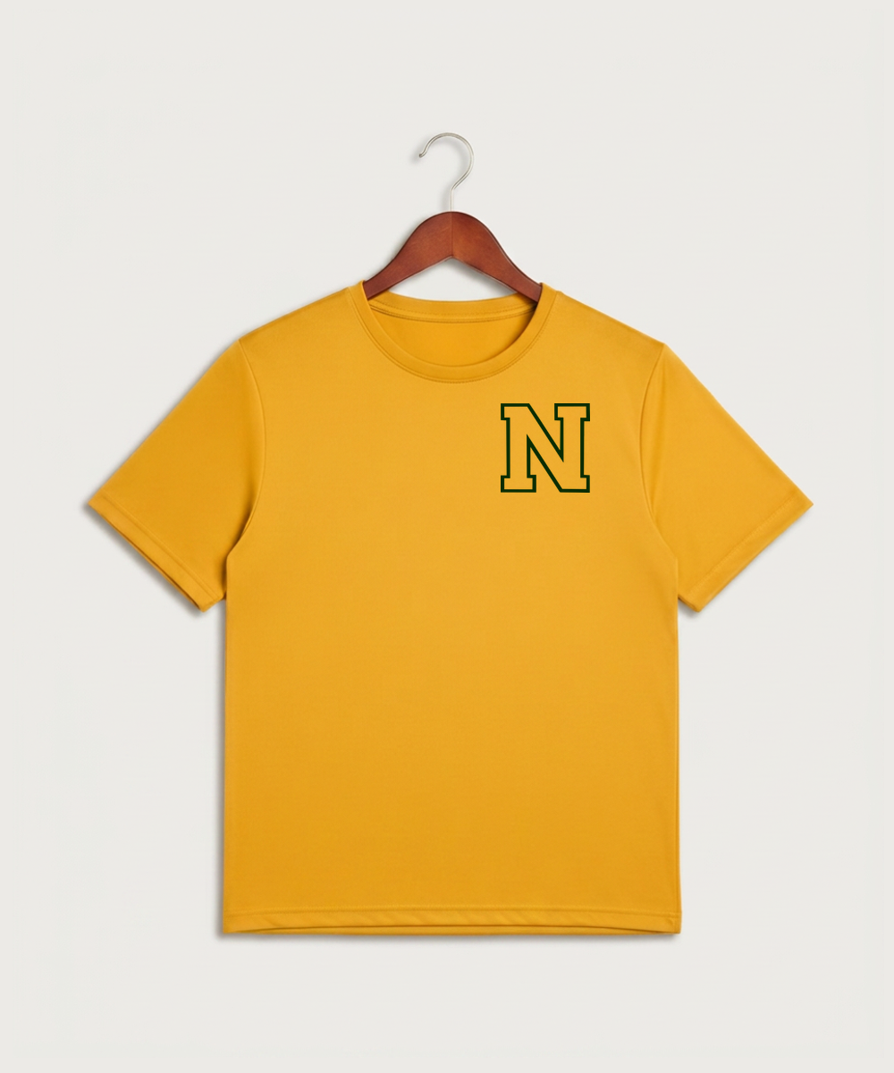 Nevis High School Volleyball (Girls) - Gold Sport-Tek PosiCharge Competitor Tee. ST350