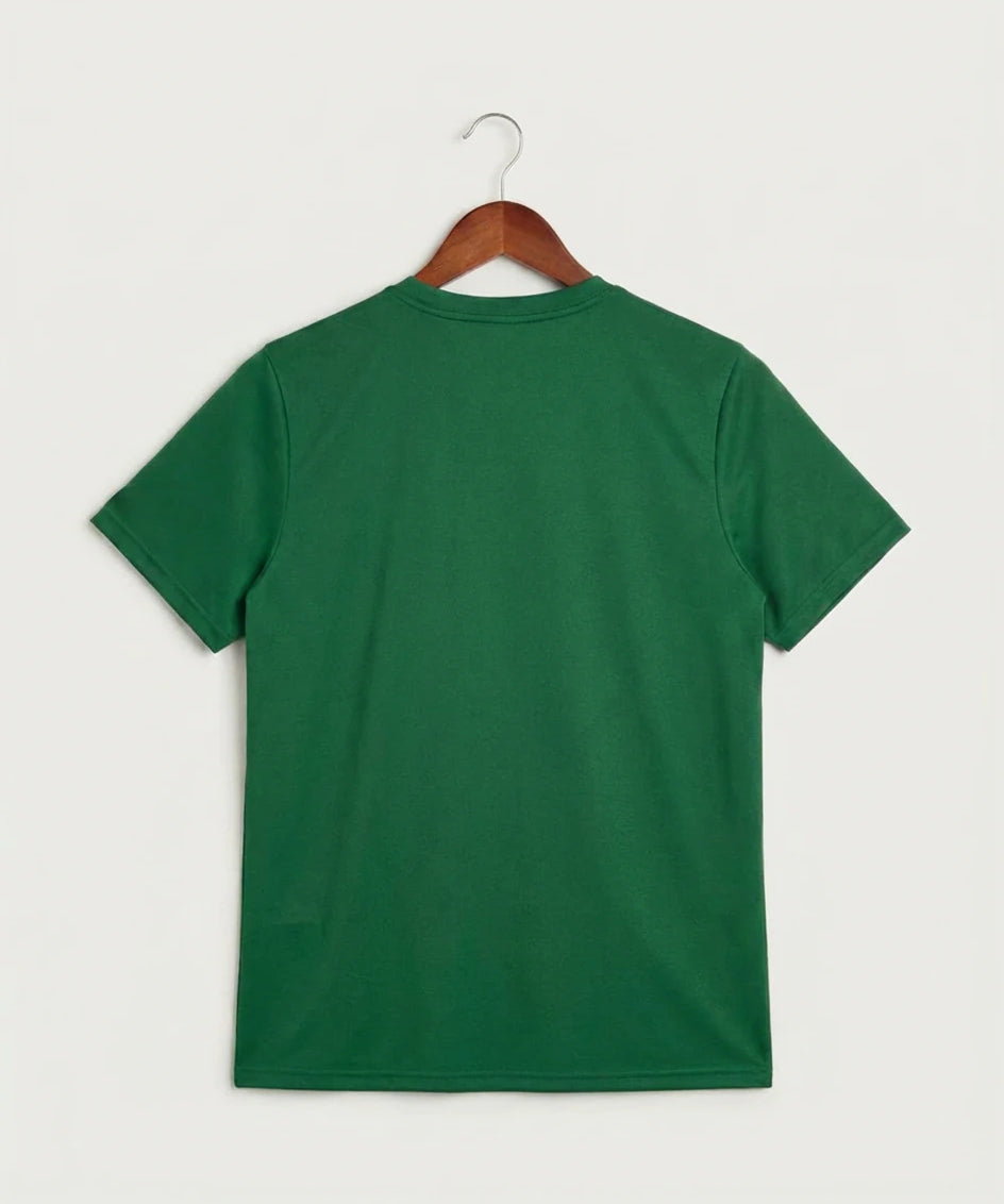 Rock Ridge High School Football (Boys) - Gorge Green Nike Swoosh Sleeve rLegend Tee NKDX8730 (back)