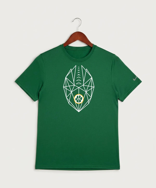 Ashwaubenon High School Football (Boys) (Sandbox) - Gorge Green Nike Swoosh Sleeve rLegend Tee NKDX8730