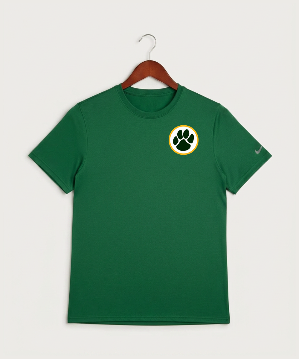 Ashwaubenon High School Football (Boys) - Gorge Green Nike Swoosh Sleeve rLegend Tee NKDX8730