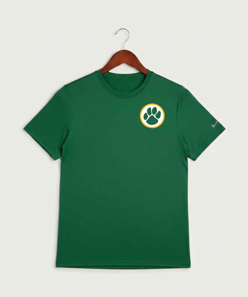Ashwaubenon High School Football (Boys) (Sandbox) - Gorge Green Nike Swoosh Sleeve rLegend Tee NKDX8730