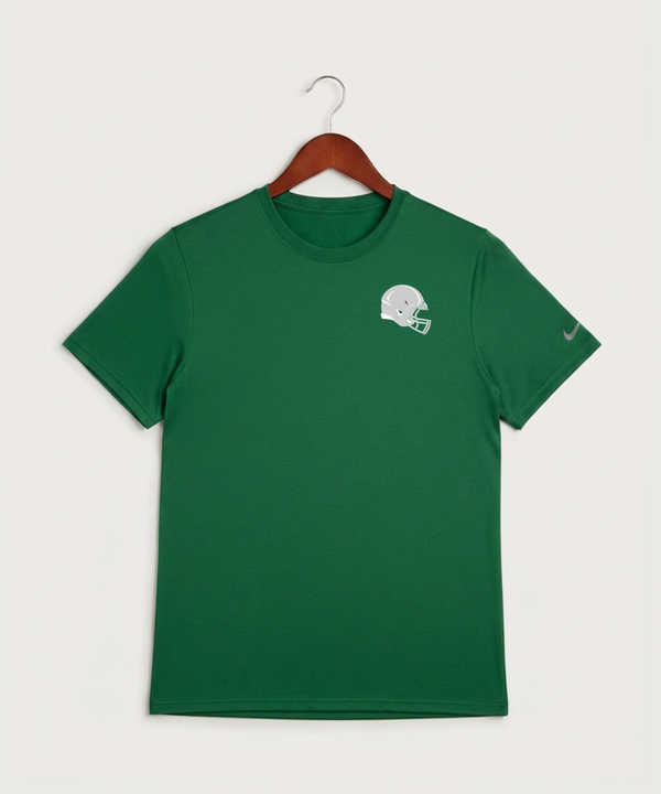 Pine City High School Football (Boys) - Gorge Green Nike Swoosh Sleeve rLegend Tee NKDX8730
