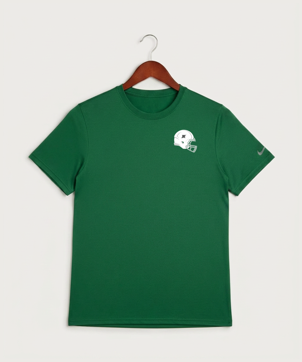 Rock Ridge High School Football (Boys) - Gorge Green Nike Swoosh Sleeve rLegend Tee NKDX8730