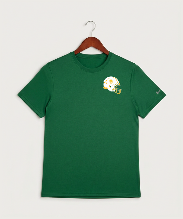 Rushford Peterson High School Football (Boys) - Gorge Green Nike Swoosh Sleeve rLegend Tee NKDX8730