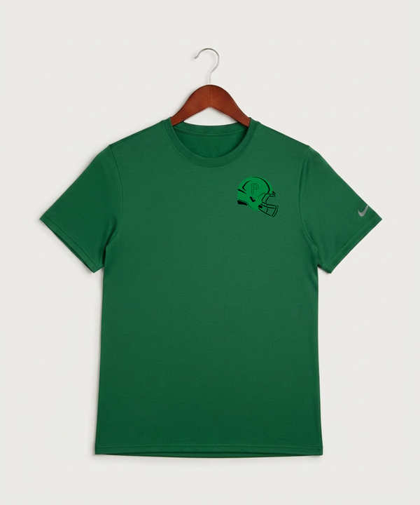 Pipestone Area High School Football (Boys) - Gorge Green Nike Swoosh Sleeve rLegend Tee NKDX8730