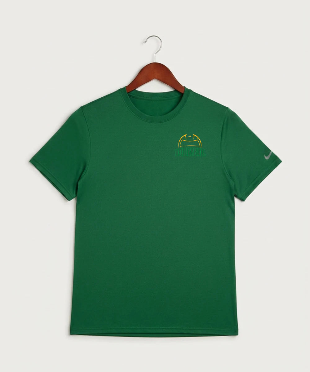 Rosemount High School Volleyball (Girls) - Gorge Green Nike Swoosh Sleeve rLegend Tee NKDX8730