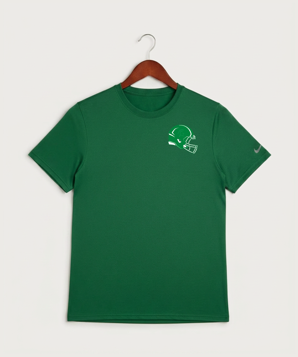 La Crescent High School Football (Boys) - Gorge Green Nike Swoosh Sleeve rLegend Tee NKDX8730