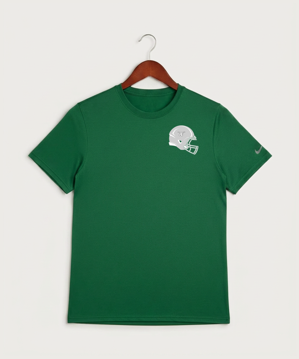 West Fargo High School Football (Boys) - Gorge Green Nike Swoosh Sleeve rLegend Tee NKDX8730