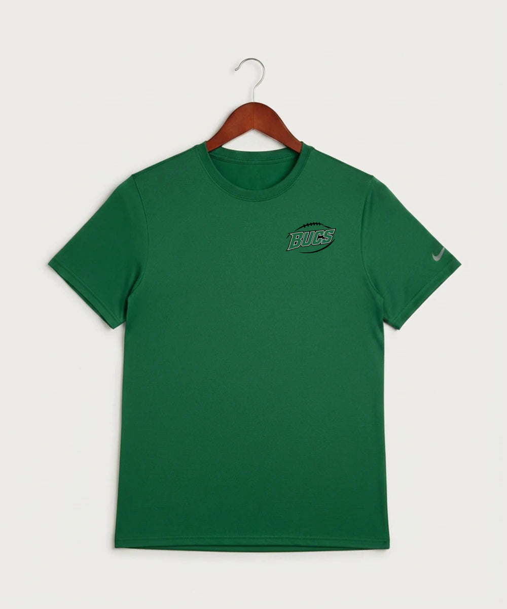 Waterville-Elysian-Morristown High School Football (Boys) - Gorge Green Nike Swoosh Sleeve rLegend Tee NKDX8730