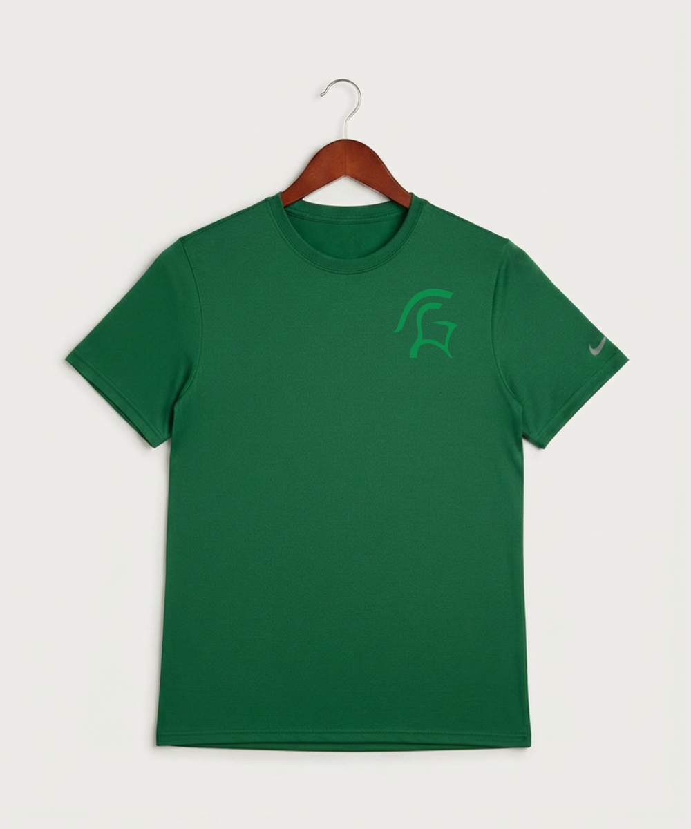 La Crescent High School Football (Boys) - Gorge Green Nike Swoosh Sleeve rLegend Tee NKDX8730