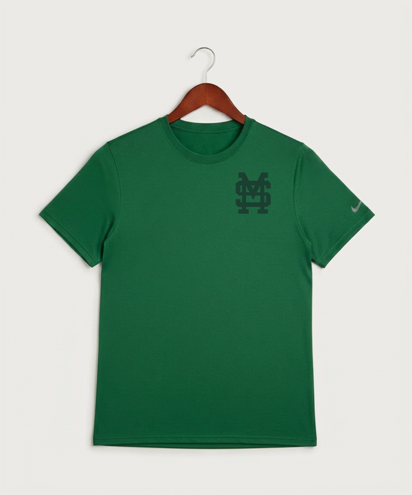 Sleepy Eye St. Mary's High School Athletics Coed - Gorge Green Nike Swoosh Sleeve rLegend Tee NKDX8730