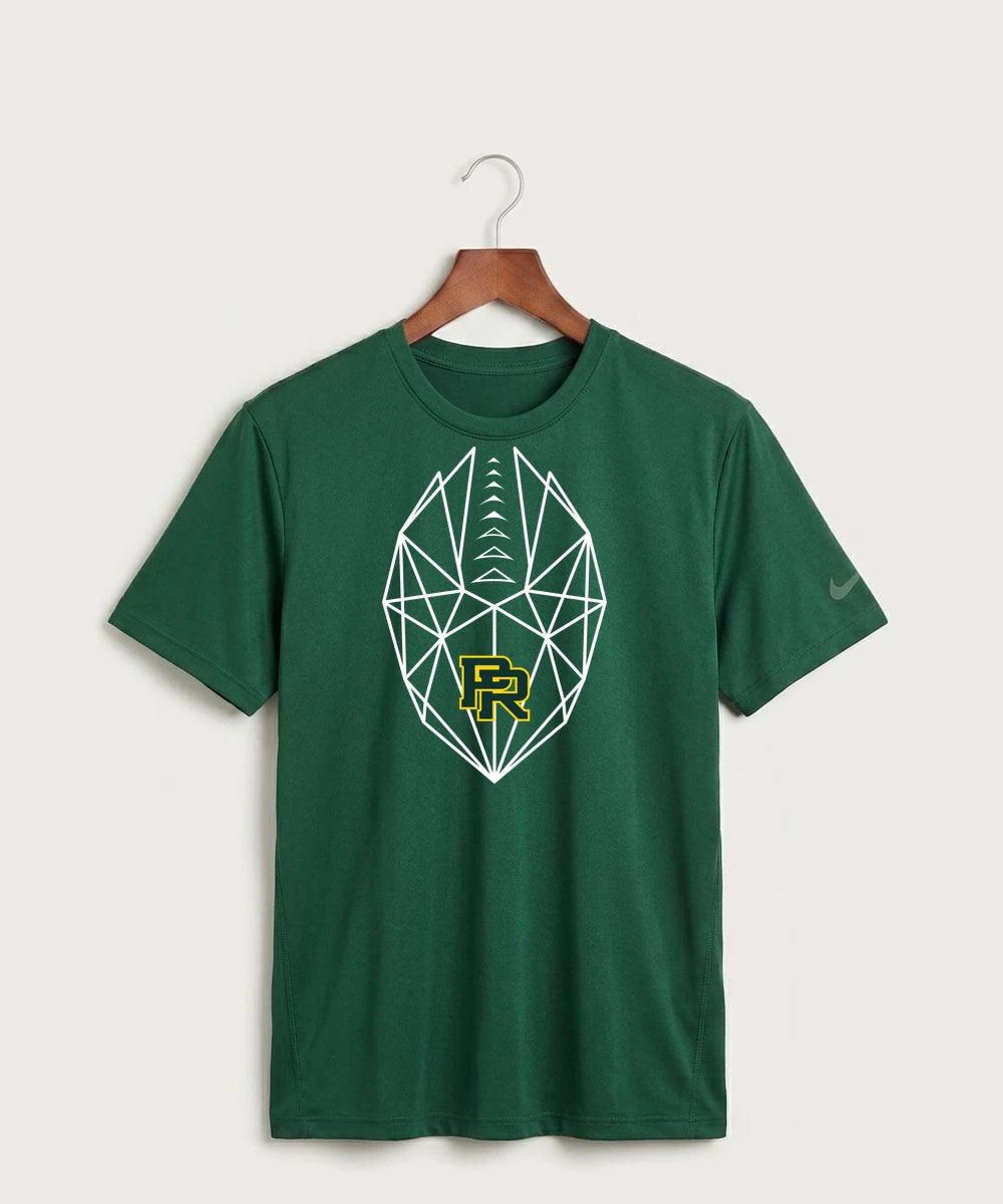 Proctor High School Football (Boys) - Gorge Green Nike Swoosh Sleeve rLegend Tee NKDX8730