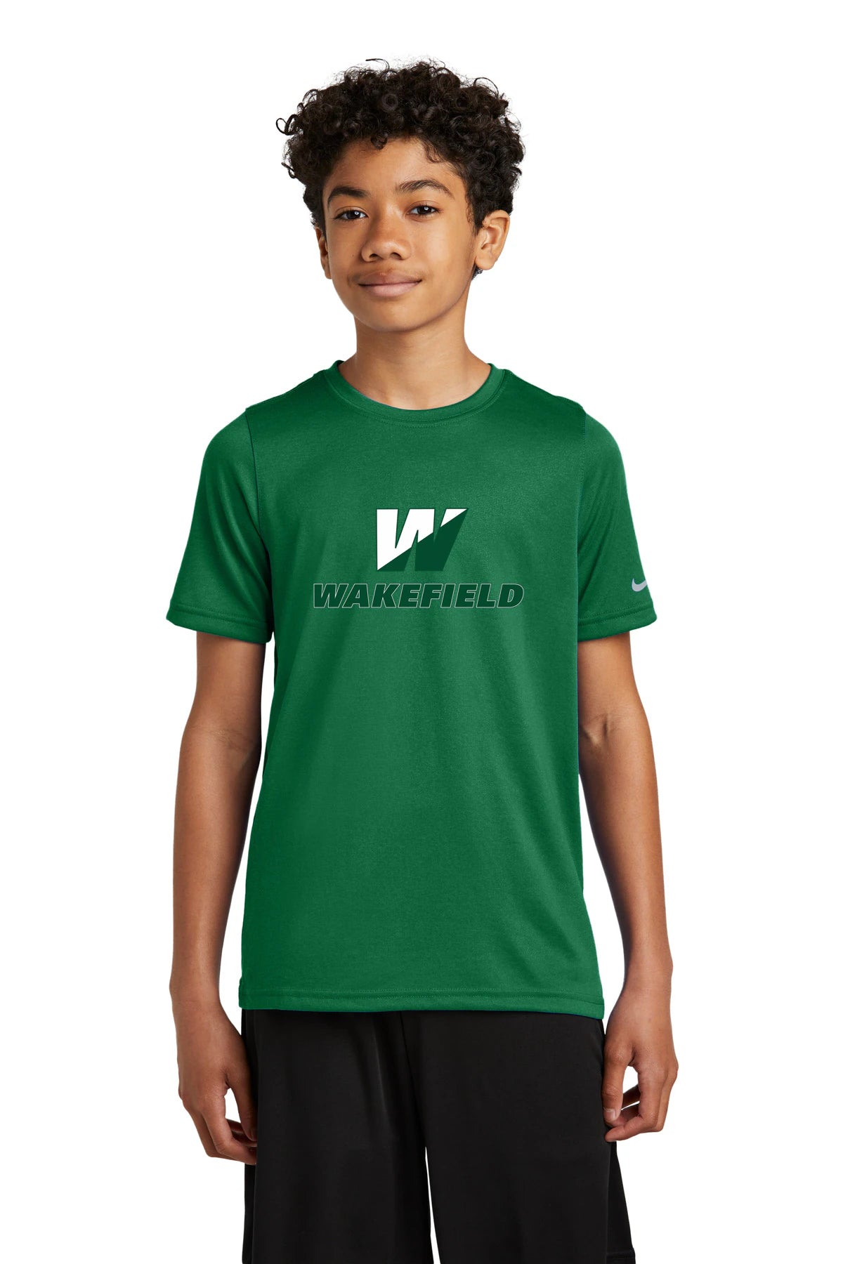 Wakefield High School N/A - Gorge Green Nike Youth Swoosh Sleeve rLegend Tee NKDX8787