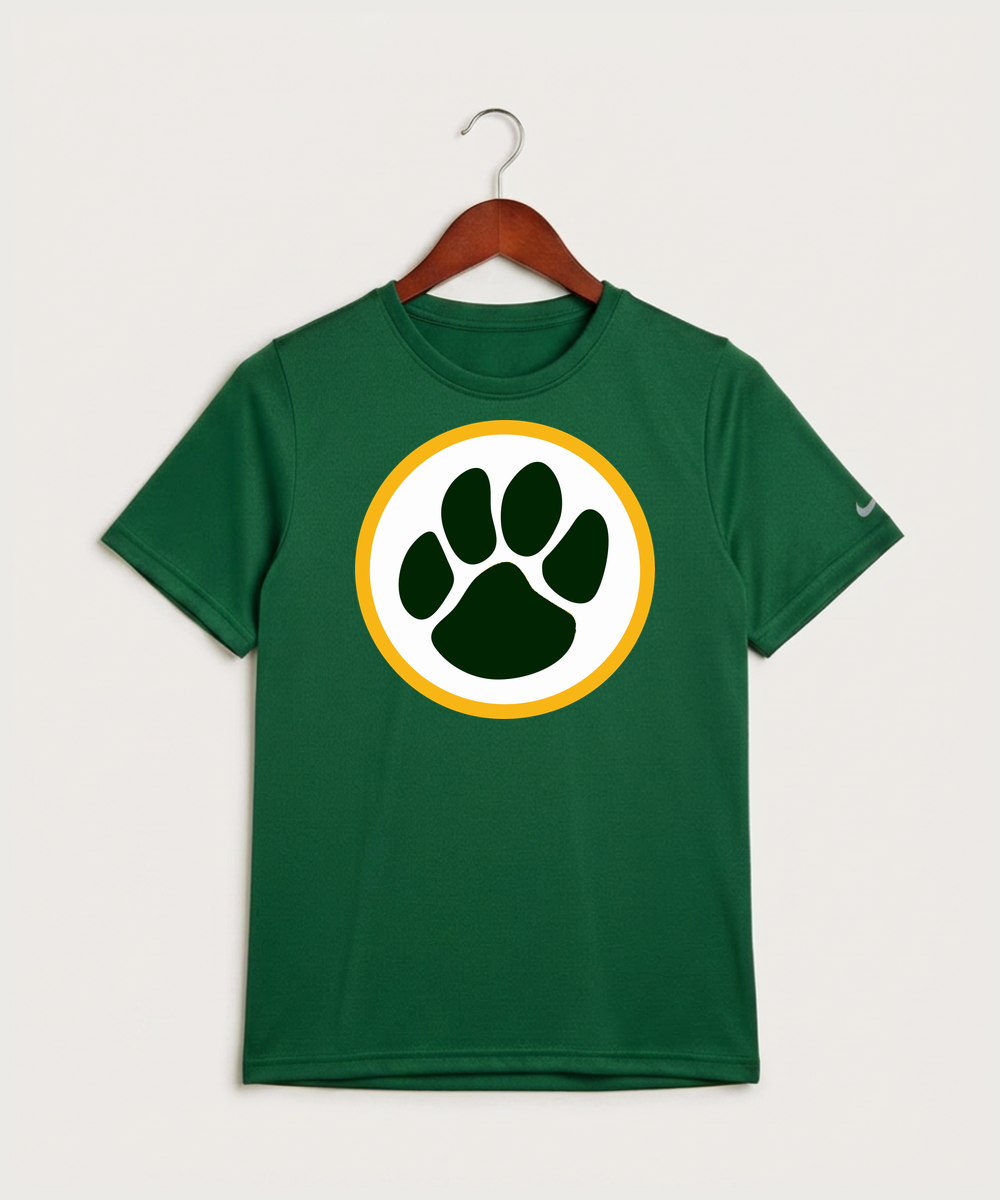 Ashwaubenon High School Football (Boys) - Gorge Green Nike Youth Swoosh Sleeve rLegend Tee NKDX8787