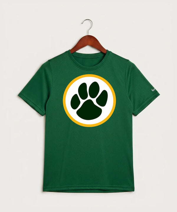 Ashwaubenon High School Football (Boys) - Gorge Green Nike Youth Swoosh Sleeve rLegend Tee NKDX8787