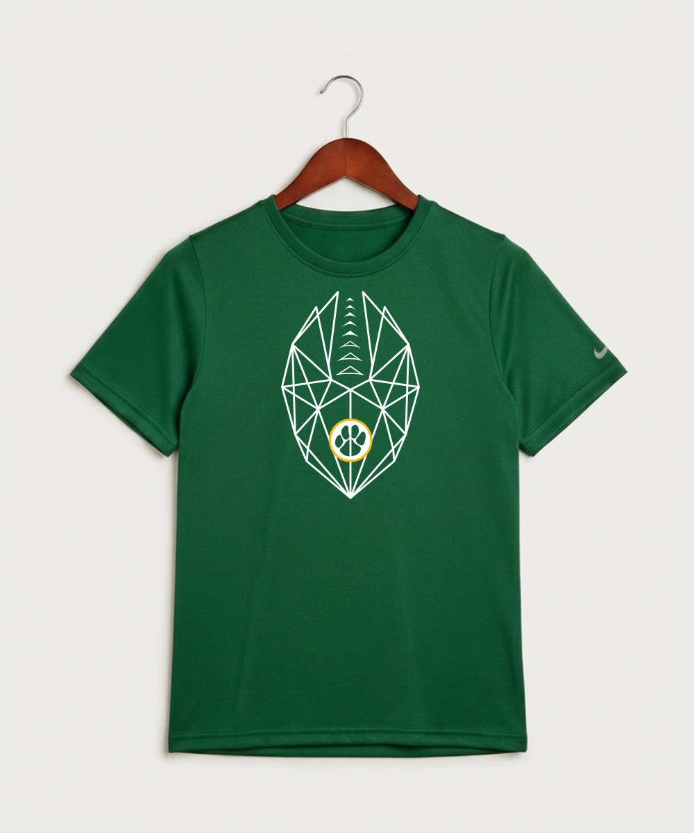 Ashwaubenon High School Football (Boys) (Sandbox) - Gorge Green Nike Youth Swoosh Sleeve rLegend Tee NKDX8787