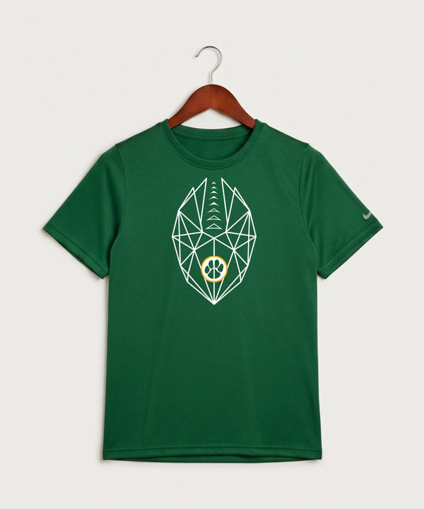 Ashwaubenon High School Football (Boys) (Sandbox) - Gorge Green Nike Youth Swoosh Sleeve rLegend Tee NKDX8787