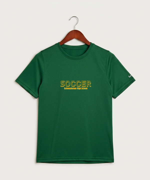 Ashwaubenon High School Soccer (Boys) - Gorge Green Nike Youth Swoosh Sleeve rLegend Tee NKDX8787