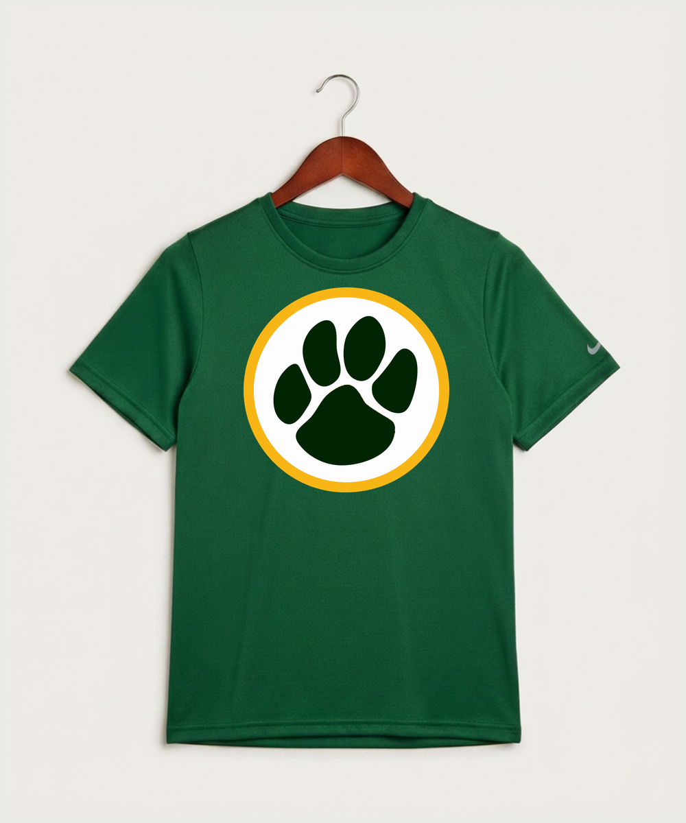 Ashwaubenon High School — Spirit Store - Gorge Green Nike Youth Swoosh Sleeve rLegend Tee NKDX8787