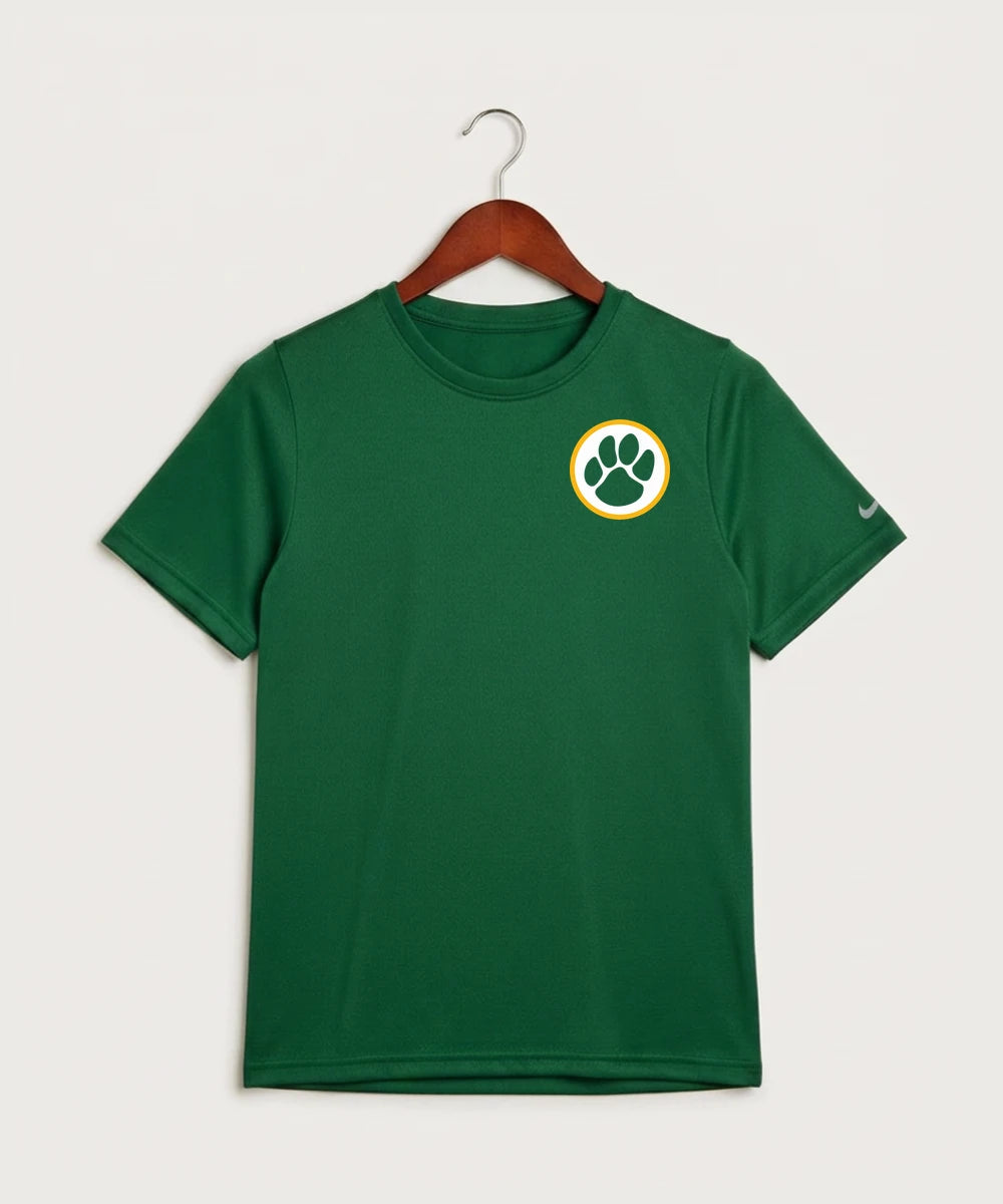 Ashwaubenon High School Football (Boys) (Sandbox) - Gorge Green Nike Youth Swoosh Sleeve rLegend Tee NKDX8787