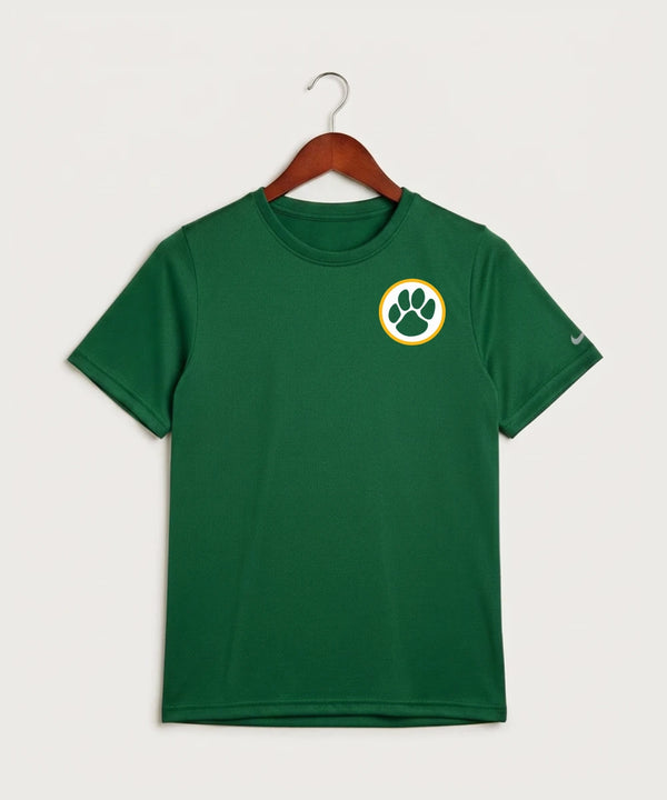 Ashwaubenon High School Football (Boys) (Sandbox) - Gorge Green Nike Youth Swoosh Sleeve rLegend Tee NKDX8787