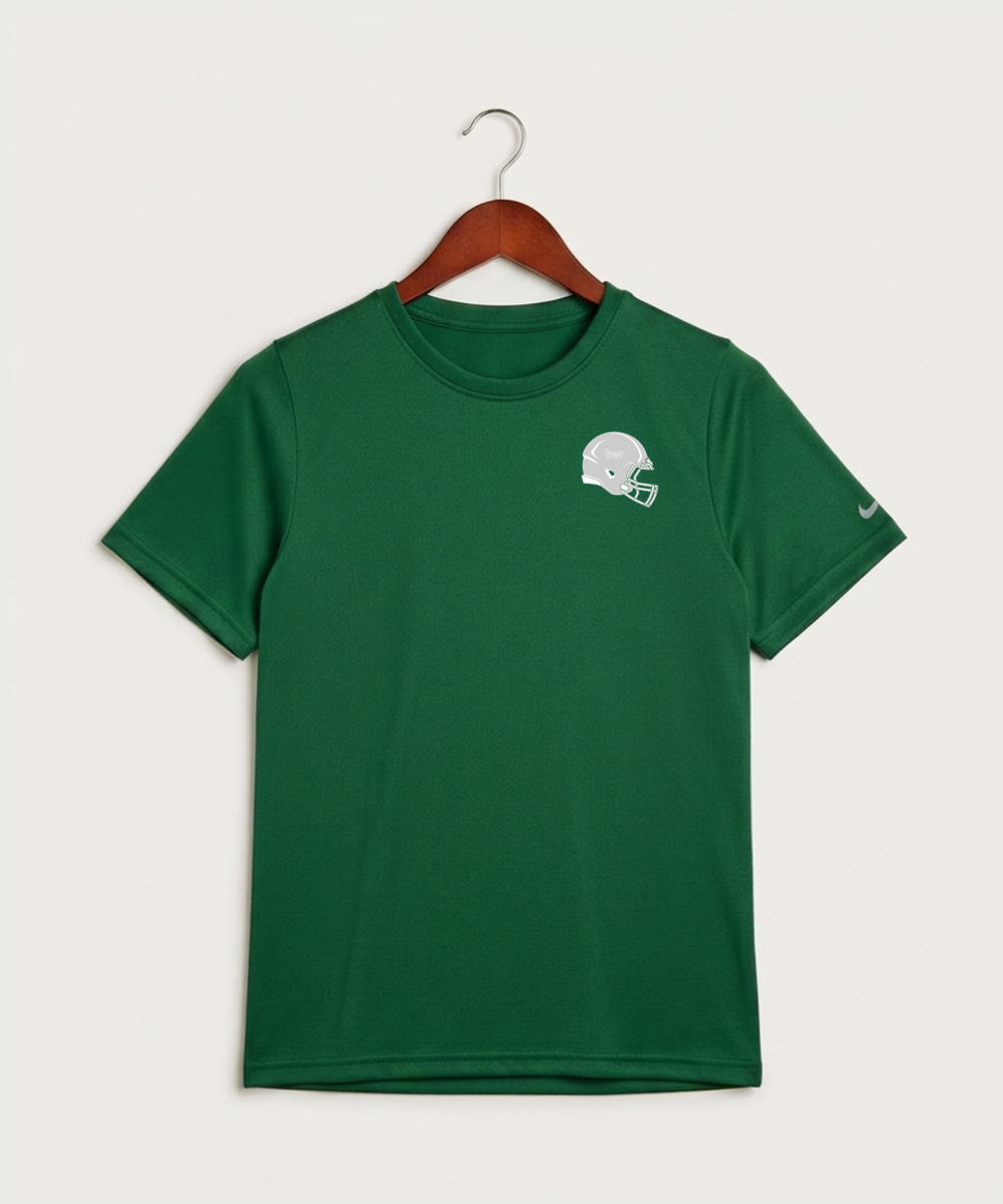 Holdingford High School Football (Boys) - Gorge Green Nike Youth Swoosh Sleeve rLegend Tee NKDX8787