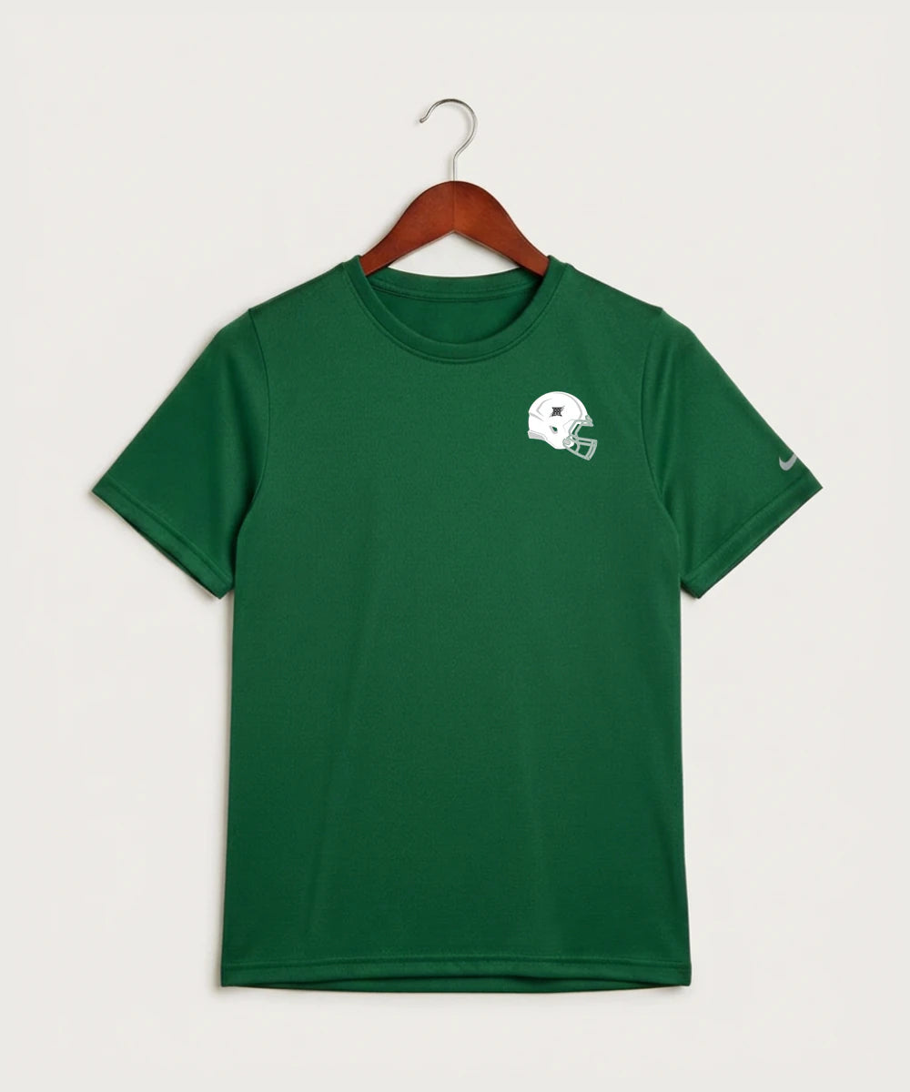 Rock Ridge High School Football (Boys) - Gorge Green Nike Youth Swoosh Sleeve rLegend Tee NKDX8787