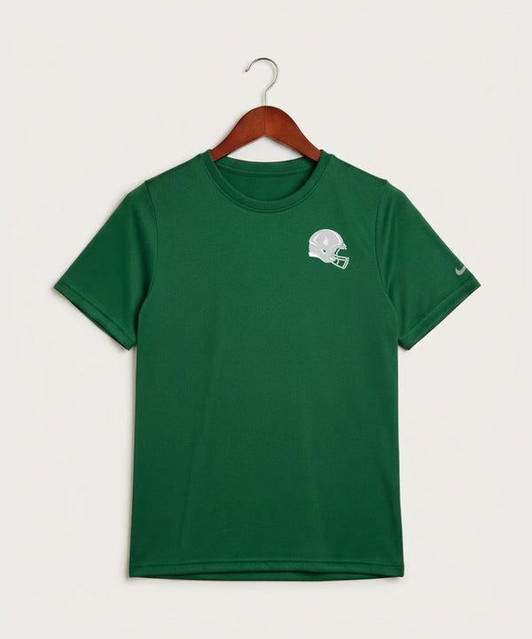 Verndale High School Football (Boys) - Gorge Green Nike Youth Swoosh Sleeve rLegend Tee NKDX8787