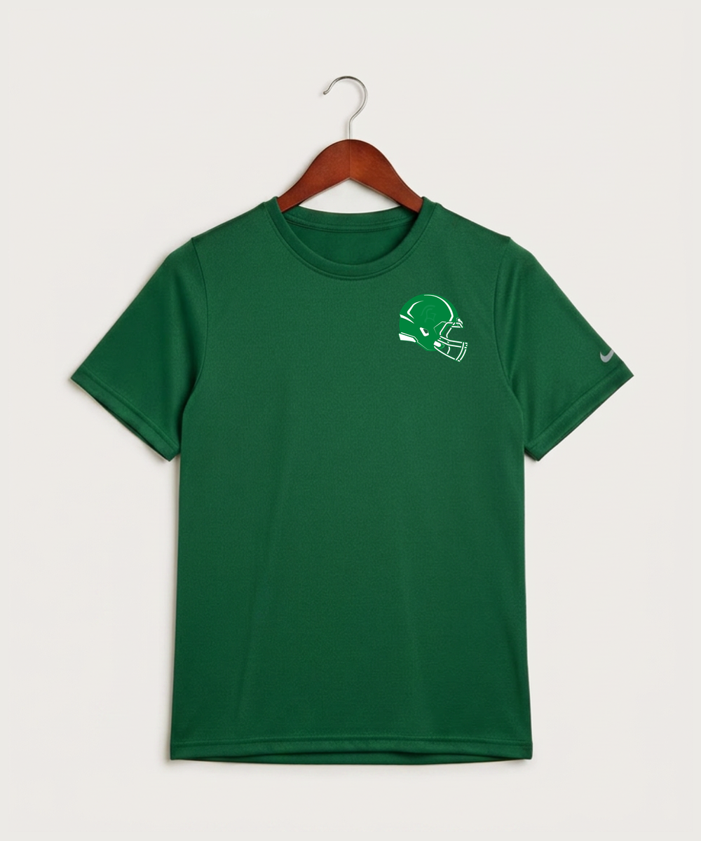 La Crescent High School Football (Boys) - Gorge Green Nike Youth Swoosh Sleeve rLegend Tee NKDX8787