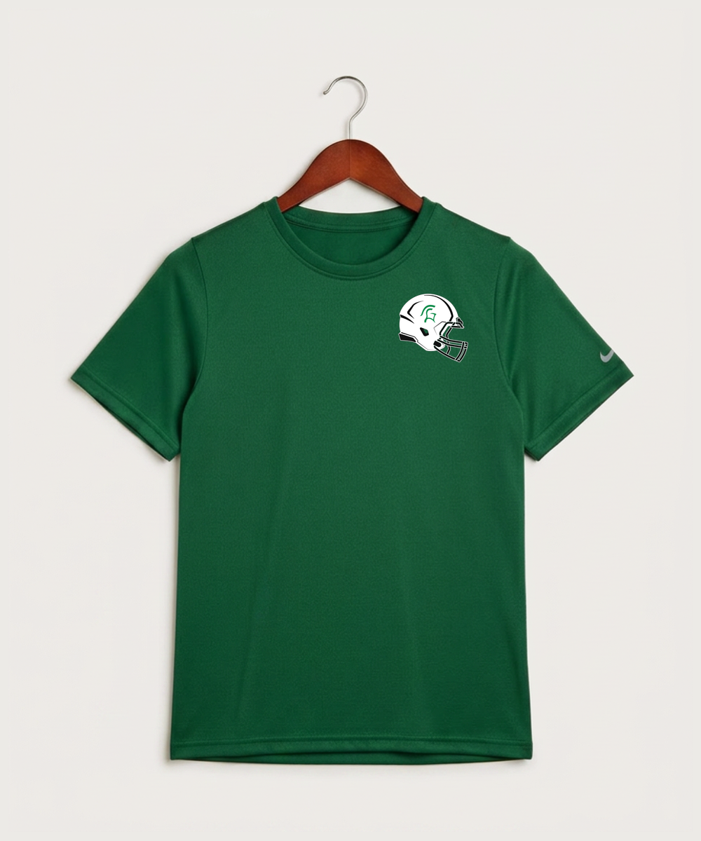 La Crescent High School Football (Boys) - Gorge Green Nike Youth Swoosh Sleeve rLegend Tee NKDX8787
