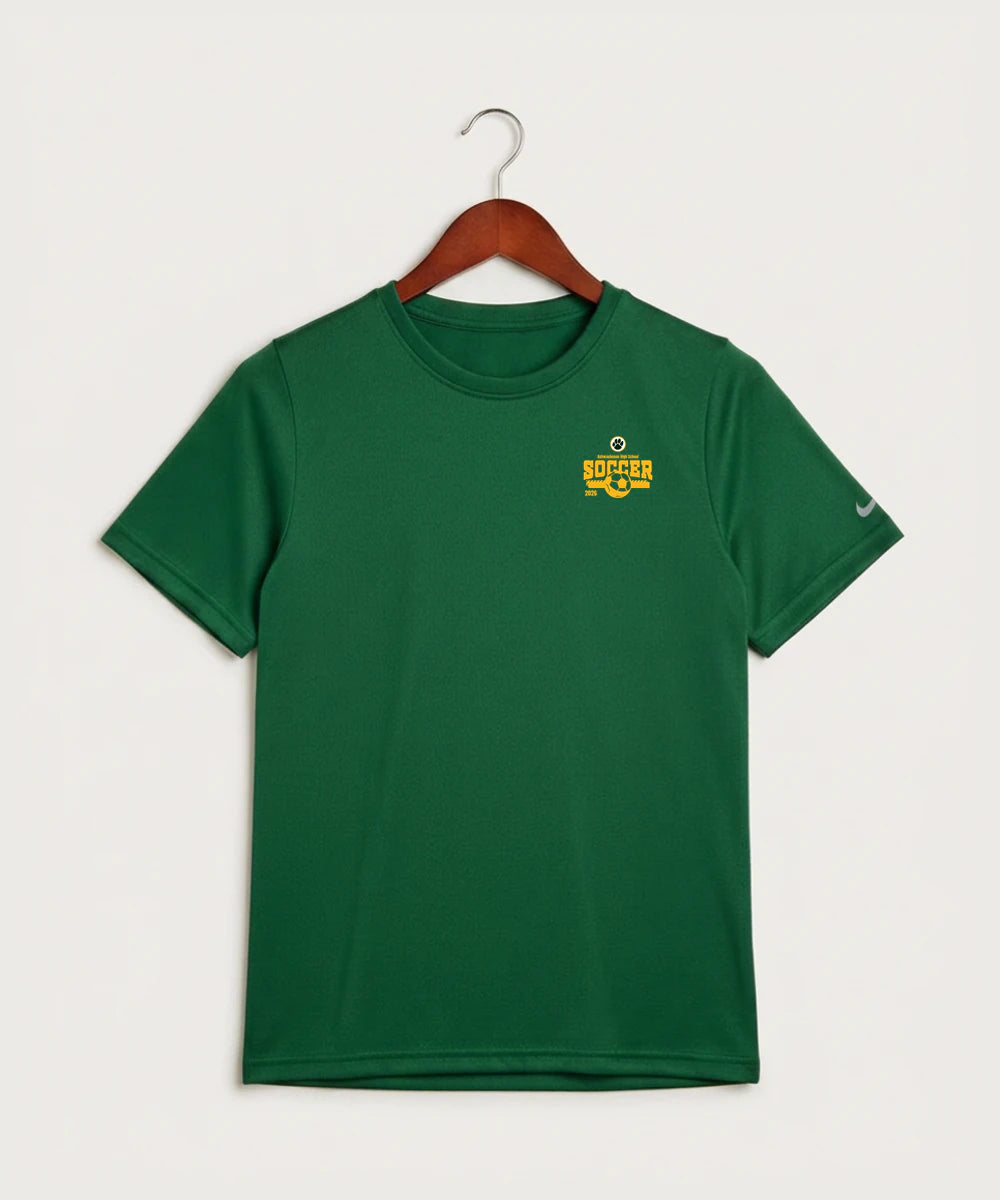 Ashwaubenon High School Soccer (Boys) - Gorge Green Nike Youth Swoosh Sleeve rLegend Tee NKDX8787