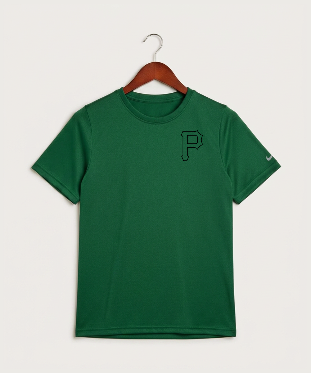 Pipestone Area High School Football (Boys) - Gorge Green Nike Youth Swoosh Sleeve rLegend Tee NKDX8787