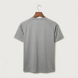 Moline Cheer general - Gray Tee - Full Front (back)