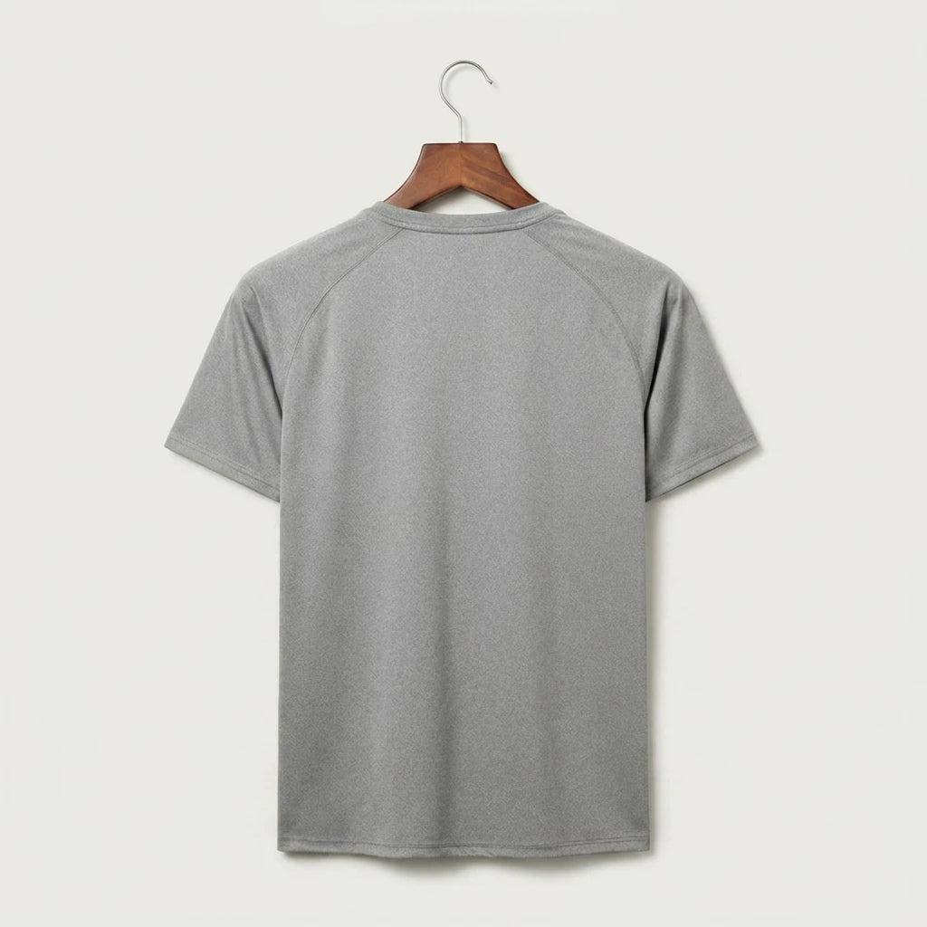 Hershey High School Volleyball Team Store - Gray Tee - Left Chest (back)