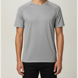 Notre Dame High School Team Store - Gray Tee - Full Front (model)
