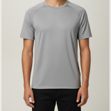 Corona Senior High School Cheer - Gray Tee - Full Front (model)