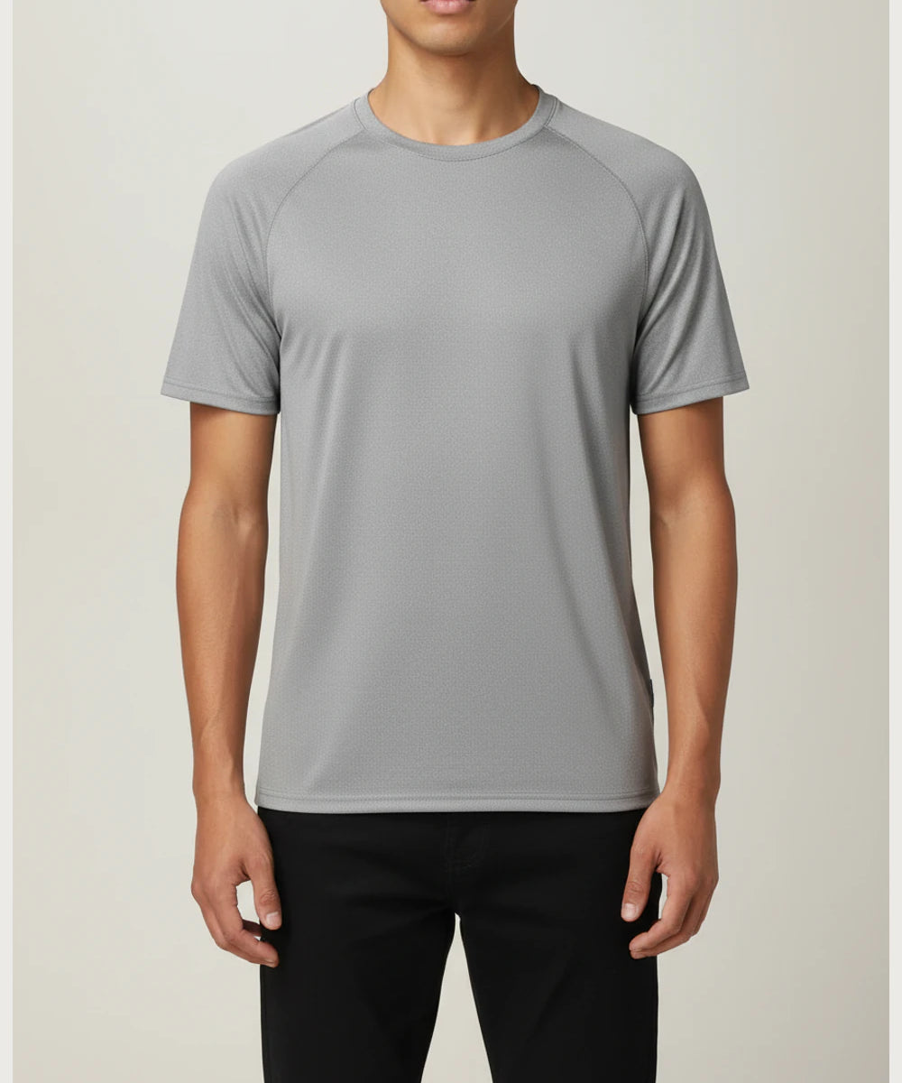 Ashwaubenon High School Football (Boys) - Gray Tee - Full Front (model)