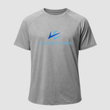 Leading Edge example_store - Gray Tee - Full Front