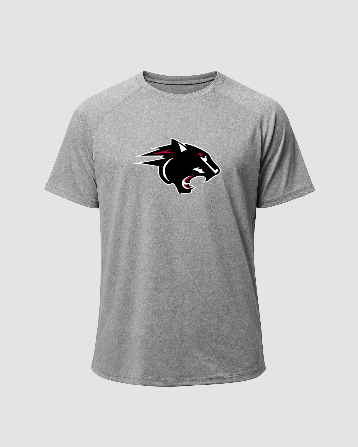 NRHEG Football - Gray Tee - Full Front