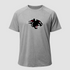 NRHEG Football - Gray Tee - Full Front