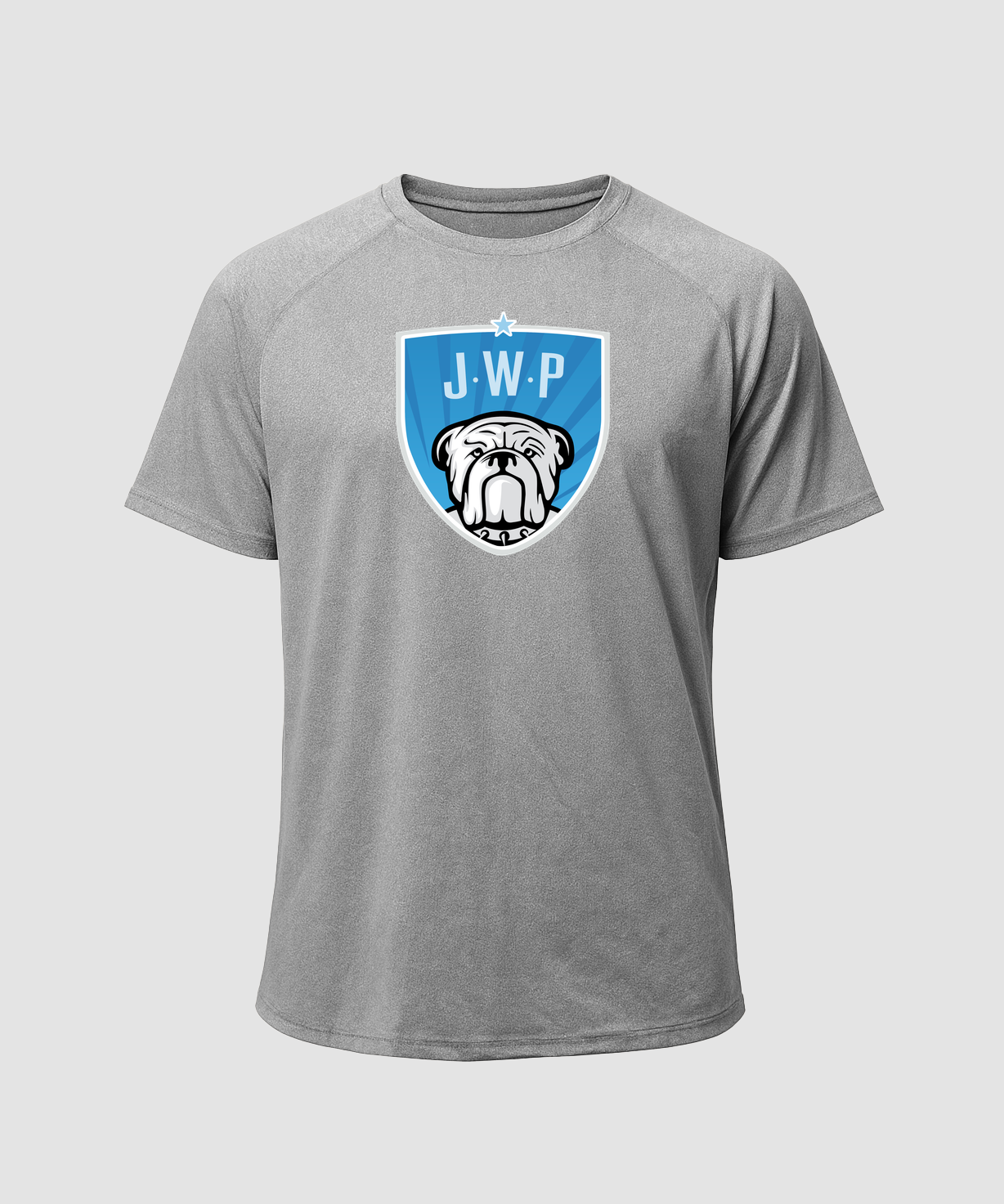 JWP Volleyball - Gray Tee - Full Front