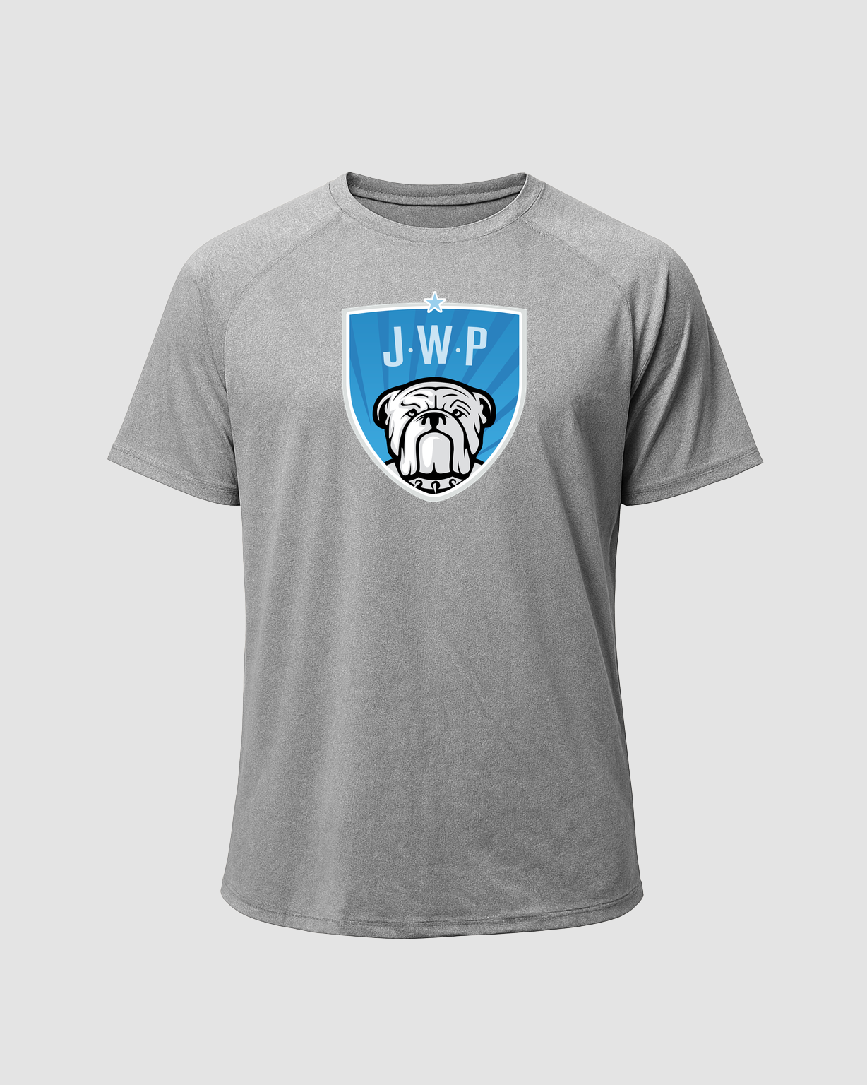 JWP Volleyball - Gray Tee - Full Front