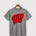 Wisconsin Hanger Test - Gray Tee - Full Front