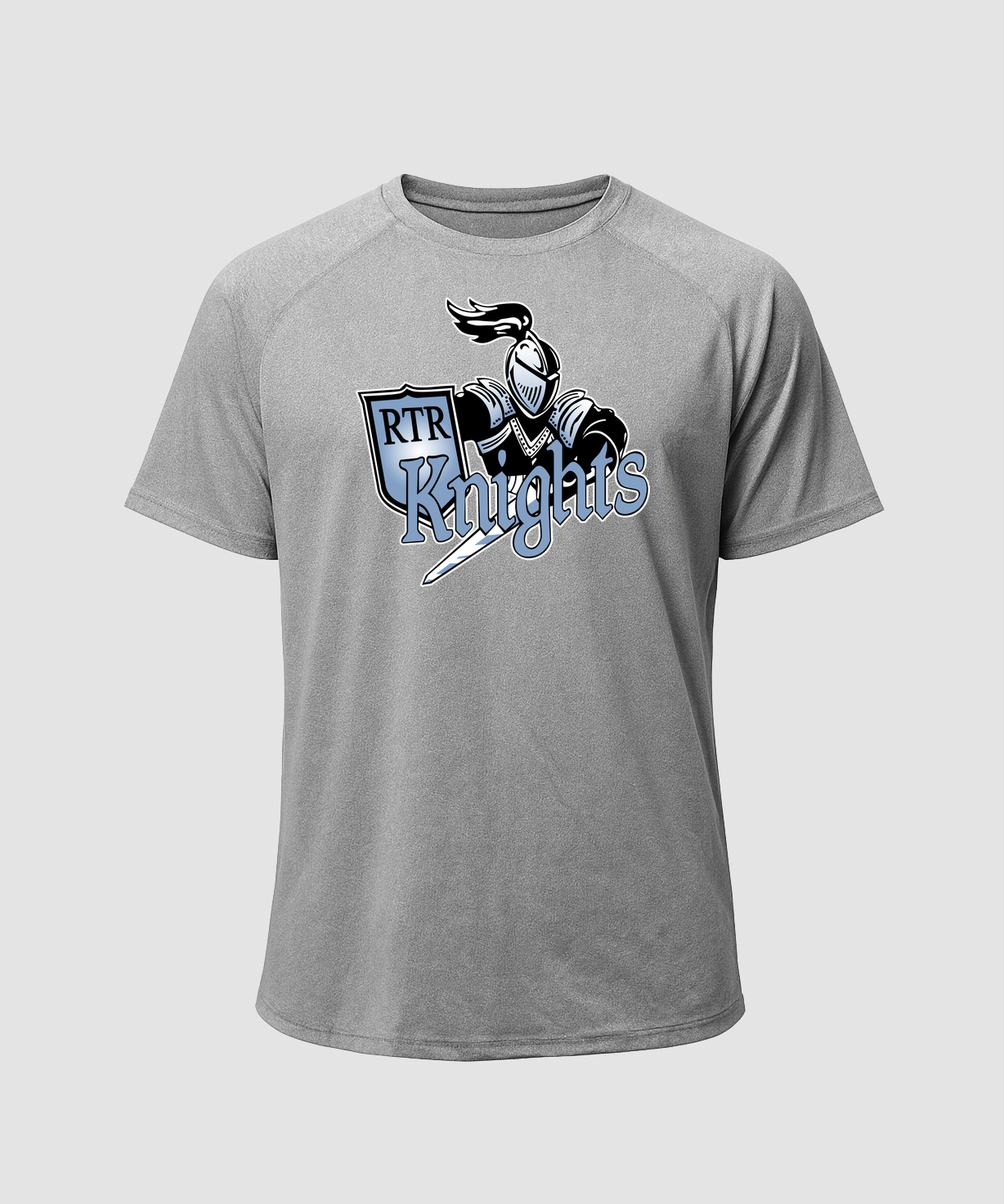 Russell-Tyler-Ruthton Football - Gray Tee - Full Front