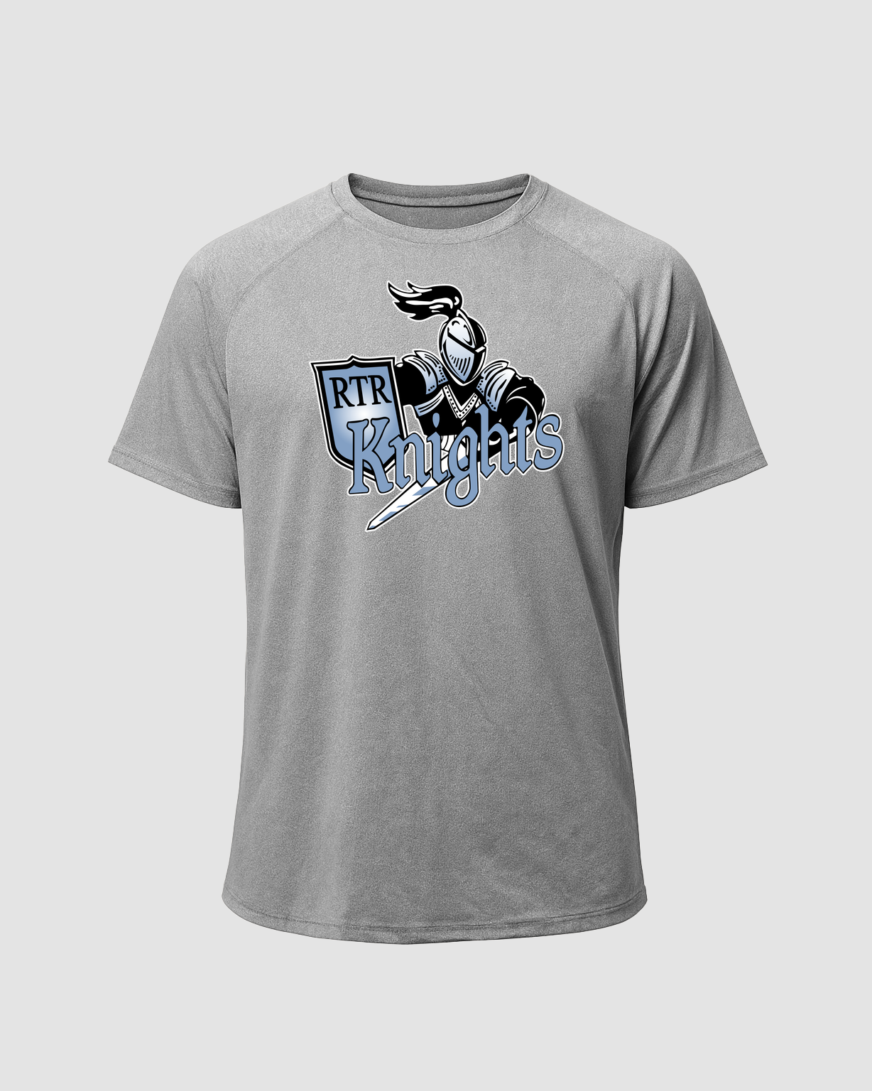 Russell-Tyler-Ruthton Football - Gray Tee - Full Front