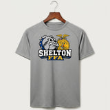 Shelton High School FFA general - Gray Tee - Full Front